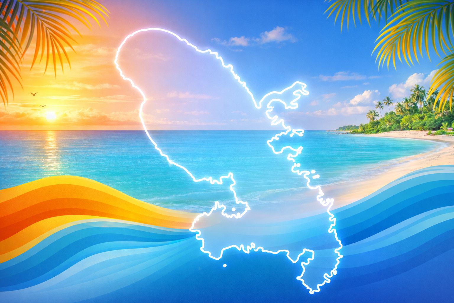 Carte de la Martinique pour les interventions en chauffe-eau solaire